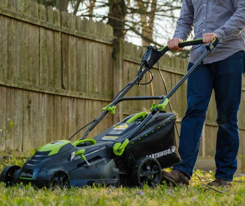 earthwise 50519 electric lawn mower