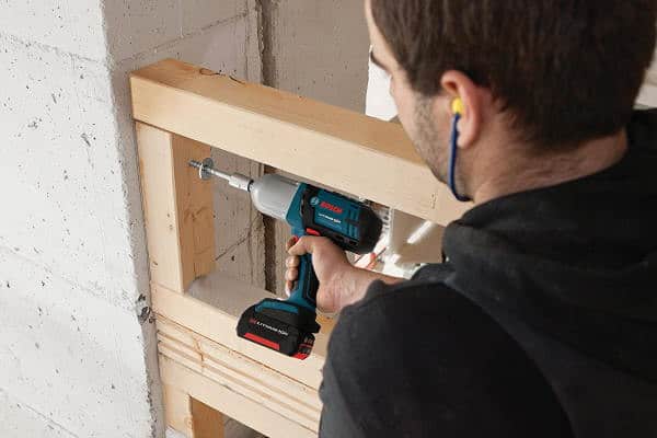 Bosch Cordless Impact Wrench framing view